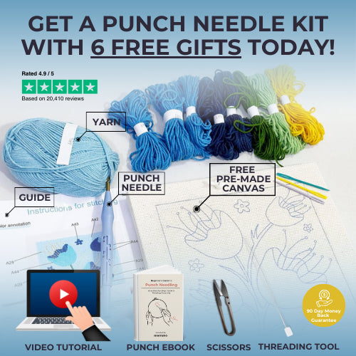 Stitch Craft Kit + Free Video Tutorial & Ebook