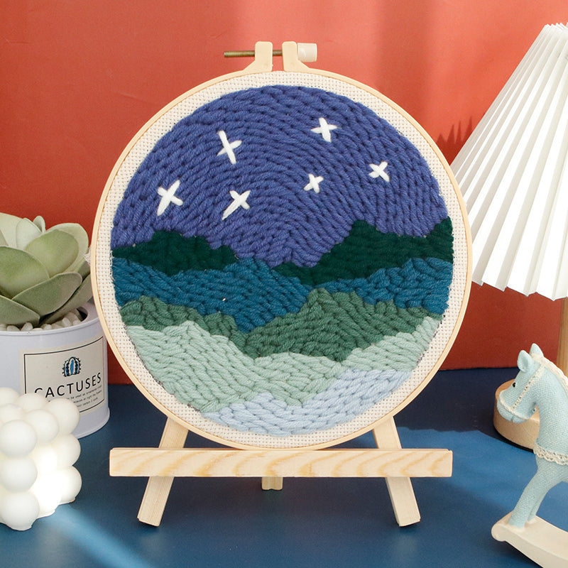 Punch Needle Kits + Free Video Tutorial & Ebook